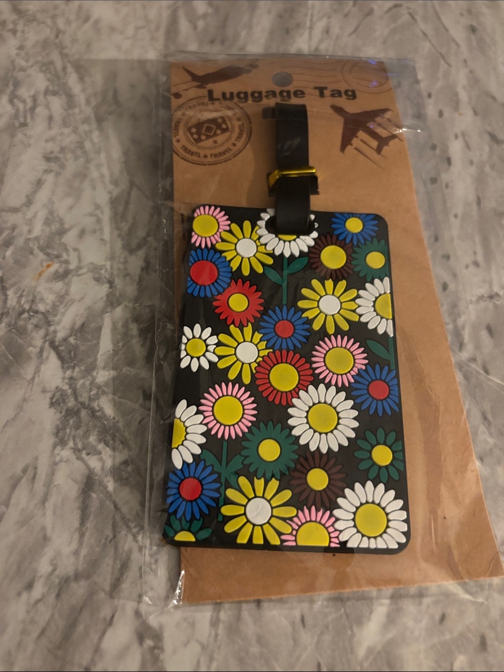 Flower luggage tag and others
